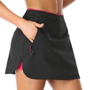 🌟3 for $15🌟 Black and pink skort